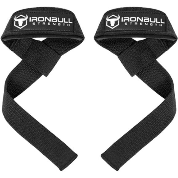 Lifting Straps (1 Pair) - Padded Wrist Support Wraps - For Powerlifting - Picture 2 of 7